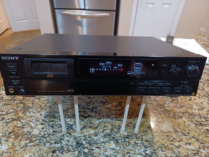 Sony DTC59ES DAT Deck Player Recorder w/Remote + Manual Reverb