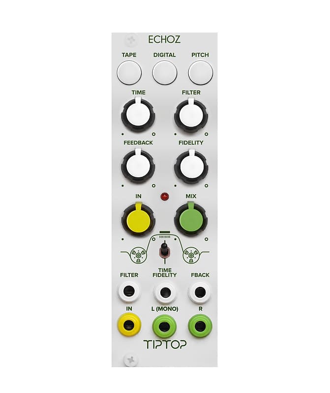 Tiptop Audio ECHOZ  Apex Class Delay Repeaters Collection Wite image 1