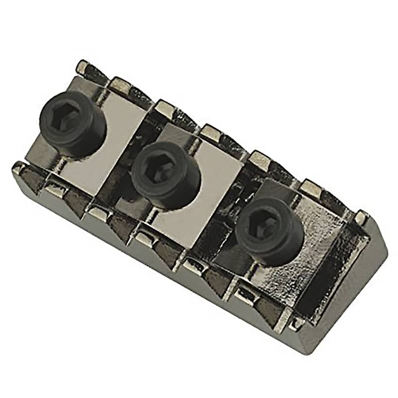 Floyd Rose R3 Locking Nut for Original Tremolo Systems, Ruthenium (Black  Nickel), FRNR3BNP