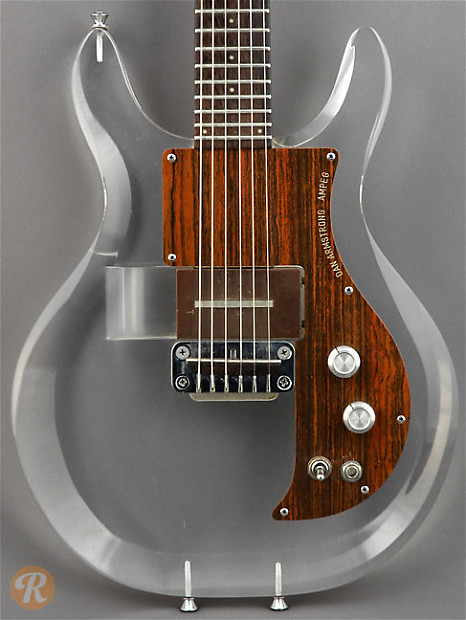 Ampeg Dan Armstrong Lucite Guitar Clear 1971 image 1