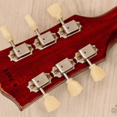 2020 Gibson Custom Shop 1959 Les Paul Standard R9 Light Aged Pre-Murphy Lab Royal Tea Burst w/ Case image 5