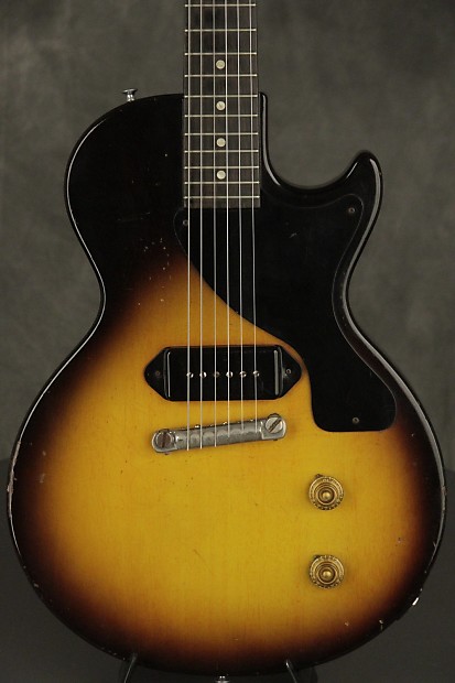 Gibson LES PAUL JUNIOR Jr with a pro headstock repair 1958 Gibson LES PAUL JUNIOR Jr with a pro headstock repair 1958