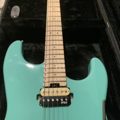 FU-Tone Electric guitar 2022 - Sea foam Green for sale
