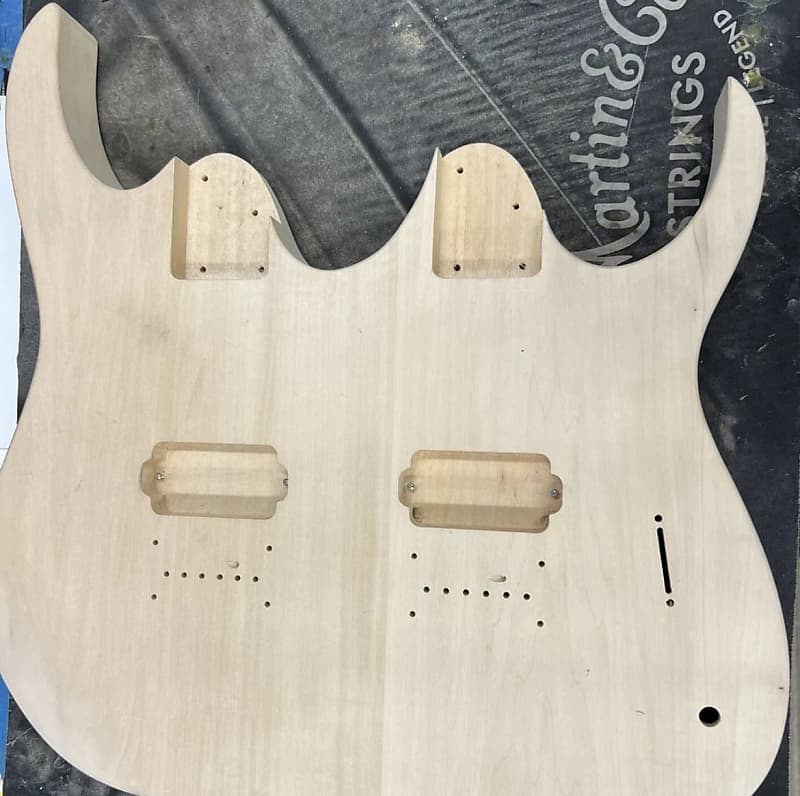 Double neck guitar body deals