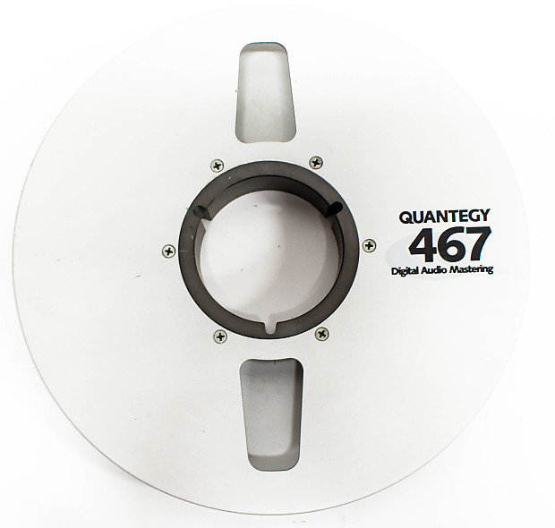 Quantegy 467 Digital Audio Mastering Metal Tape Reel 10.5 x .5