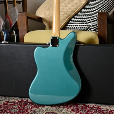 2002 Fender Japan JM66 Jazzmaster Ocean Turquoise Metallic, CIJ, Limited, Offset image 9