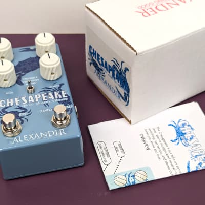 Reverb.com listing, price, conditions, and images for alexander-pedals-chesapeake-stereo-chorus-vibrato