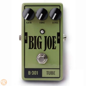 Big Joe Stomp Box Company Raw Series Tube Overdrive B-301 2015