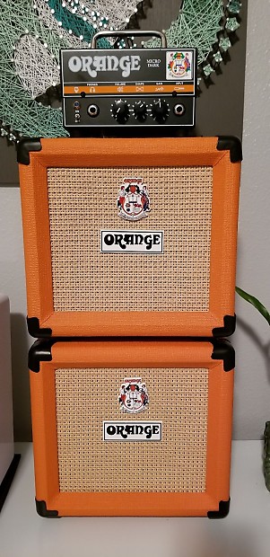 Orange Micro Dark Head And Mini Full Stack WITH EXTRAS