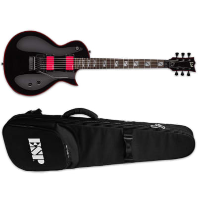 ESP LTD GH-200 Gary Holt Black Electric Guitar + ESP TKL Premium Gig Bag GH200 GH 200 image 1