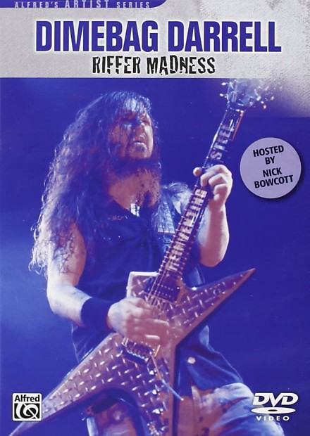 Alfred 00-35005 Dimebag Darrell: Riffer Madness Guitar DVD imagen 1