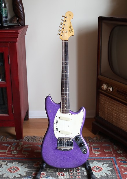 Purple fender mustang deals