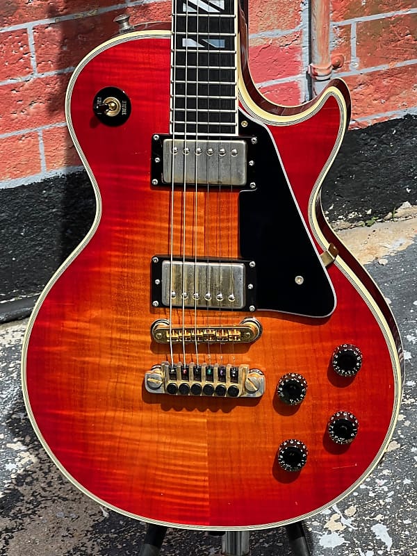 Gibson Les Paul 25/50 Anniversary 1981 the final example in a Cherry'burst  1-off w/no tiny toggle !!