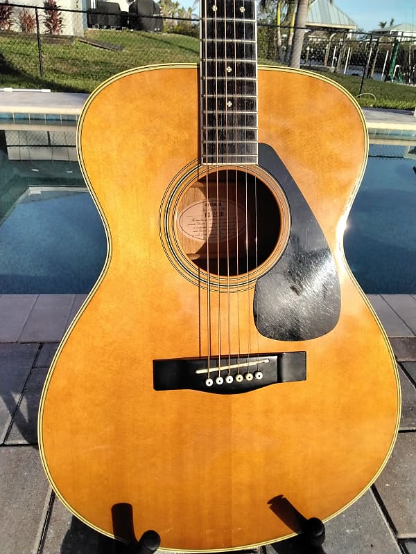 Ultra RARE Yamaha FG-252D Acoustic Guitar (Orange Label) MIJ