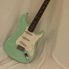 Squier Vintage Modified Surf Stratocaster 2011 Surf Green Reverb