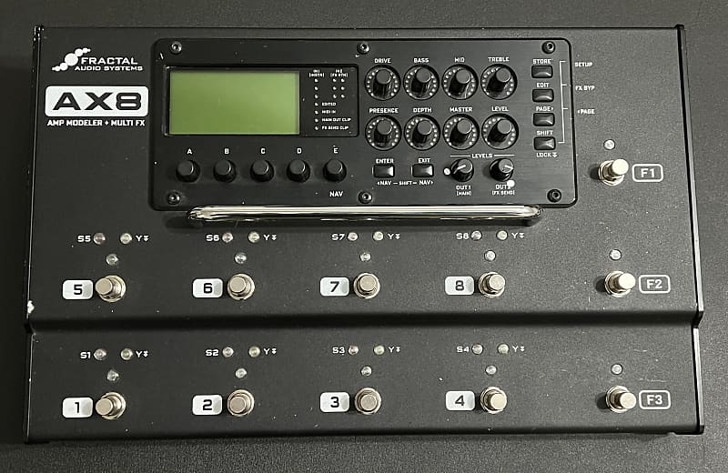 ギター Fractal Audio System AX8 AX8 Amp Modeler/Multi-FX Processor – Fractal Audio Systems