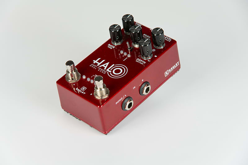 Keeley Halo Andy Timmons Dual Echo Pedal - Andy Apple Red