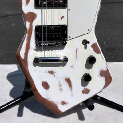 PV MUSIC RELIC Custom Built "White Modern Relic" Electric Guitar - Plays / Sounds Great image 13