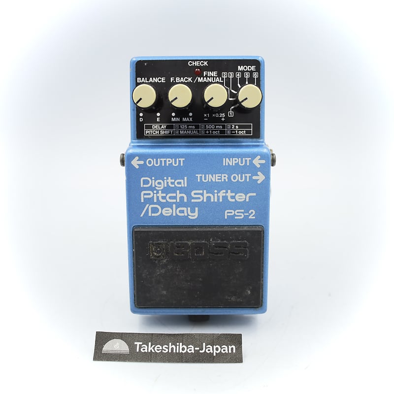 BOSS PS-2 Pitch Shifter Delay エフェクター 空間系 Boss PS-2 Digital Pitch Shifter Delay | Reverb Canada