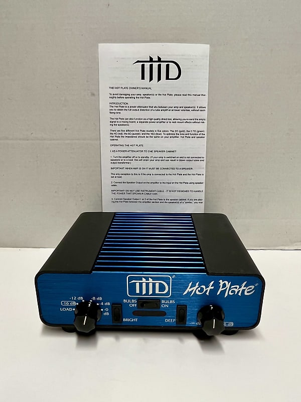 THD Hot Plate 16Ω THD Hot Plate Power Attenuator - 16 Ohm | Reverb