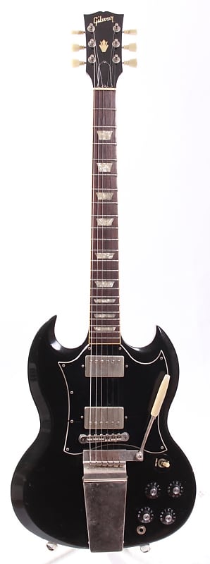 Gibson SG Standard 68 Reissue with Maestro 1995 ebony | Reverb Finland