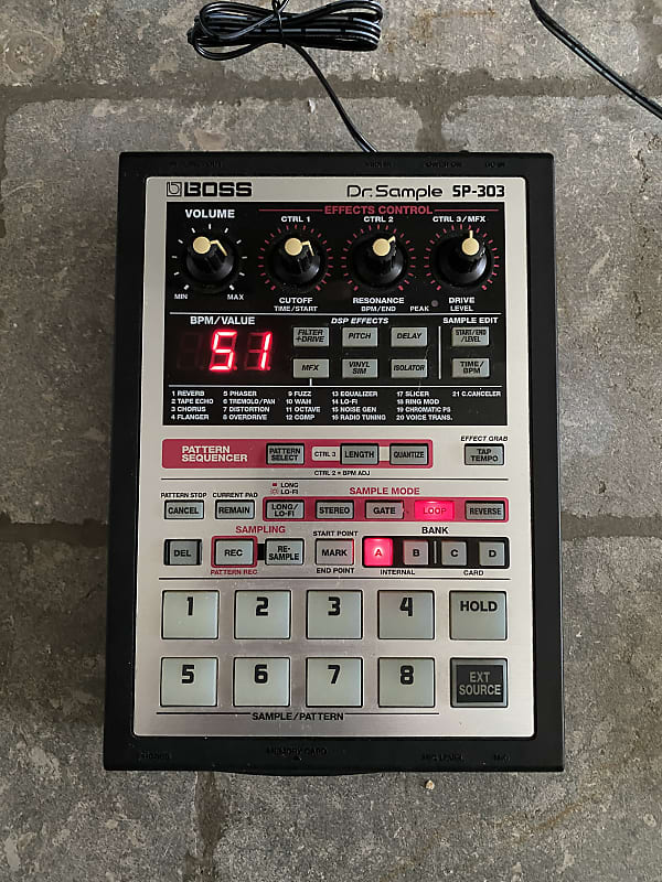 Boss SP-303 Dr. Sample