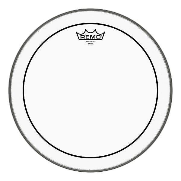 22" Remo Pinstripe Clear Bass Drumhead PS132200 image 1