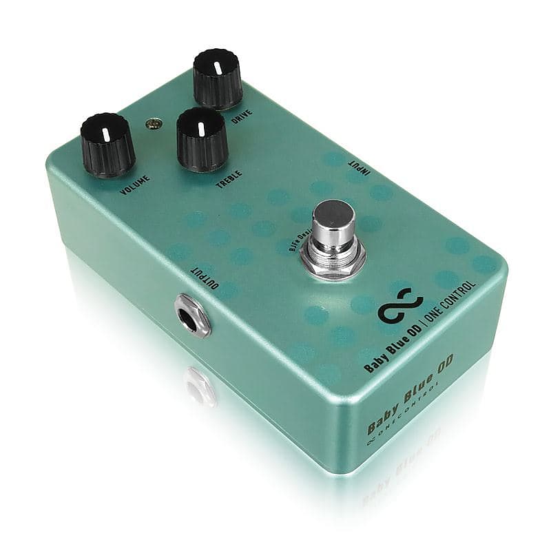One Control BJF Baby Blue Overdrive pedal | Reverb