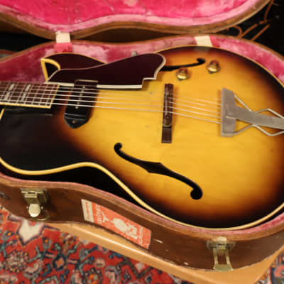Gibson 1956 ES-175 Sunburst OHSC image 9