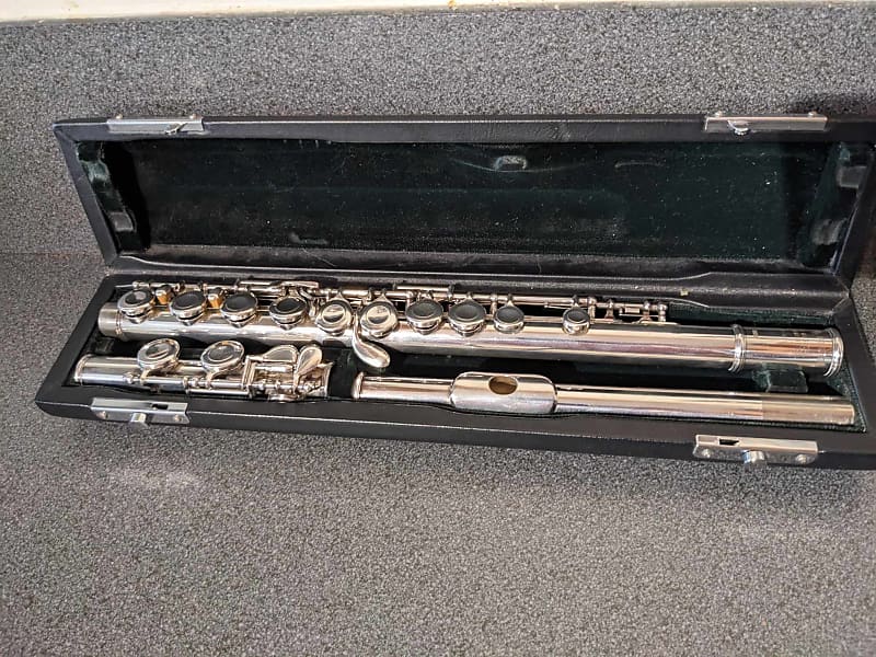 Pearl Flute PF-521 1980s - Silver | Reverb