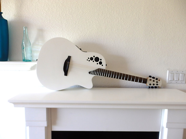 Ovation Elite TX Series 1778TX-6S Acoustic/Electric White w