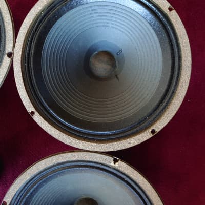 Celestion Matching Quad Celestion G12 H Greenback Pulsonic cones 16ohm 30 watt 1972 image 15