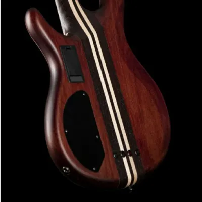 Cort A4ULTRAENB Artisan Series A4 Ultra Ash Bass Guitar. Etched Natural Black image 4