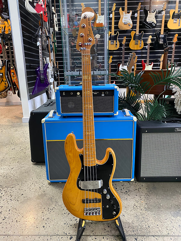 Fender Marcus Miller USA Jazz Bass V 5 String 2009 Bass Guitar Nat W/case  ***Pre Loved***