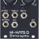 Erica Synths Hi Hats D Version with Pins Eurorack Synth Module