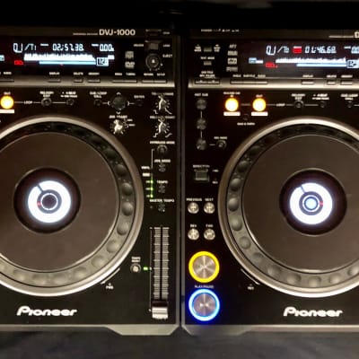 Pair of Pioneer DVJ-1000 | Reverb