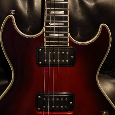1984 - Fender Flame Ultra with Kahler Tremolo (Candy Red Burst) image 8