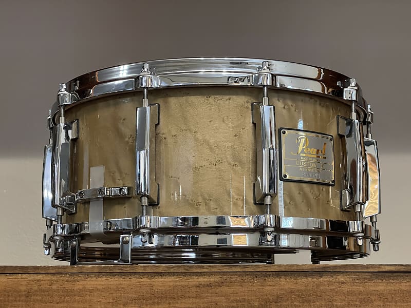 Snare Custom 6インチ Pearl Custom Z Birdseye Maple 6.5x14 Snare Drum CZX | Reverb