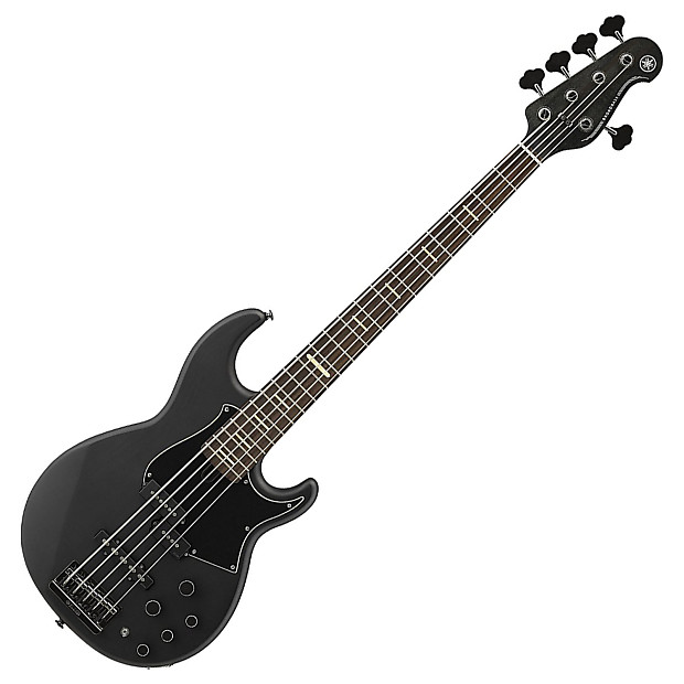 Yamaha BB735A-TMBL 5-String with Active Electronics Translucent Black image 1
