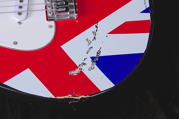 Bass Pale Ale Union Jack Electric Guitar | Reverb