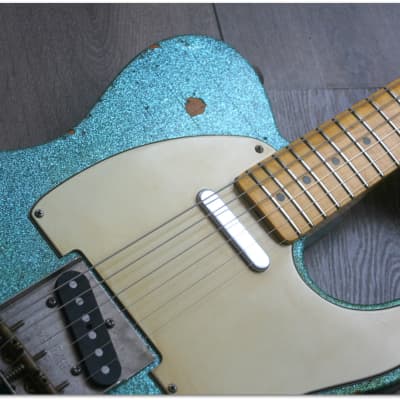 MAYBACH "Custom Shop by Nick Page,Teleman Mermaid Turquoise Sparkle“ 3 of 4 pieces made image 4