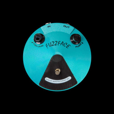 Dunlop Jimi Hendrix Fuzz Face JH-1 Blue BC108 Silicon Pedal | Reverb