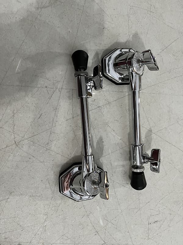 Ludwig Centennial series bass drum legs Chrome Reverb