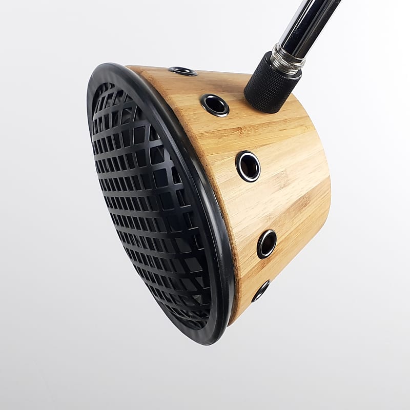 Discontinued - DrAlienSmith Subkick-01 Low Frequency Microphone in a Bamboo Shell image 1