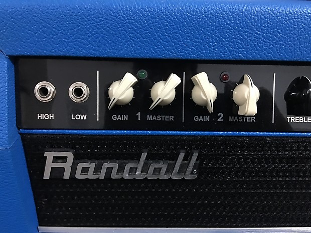 Randall RG80 Head converted From Combo 80 s Blue