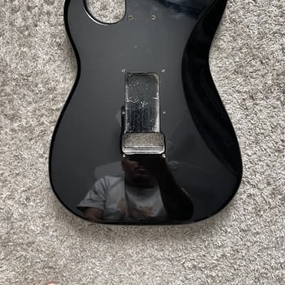 Unknown Stratocaster Body - Black image 1