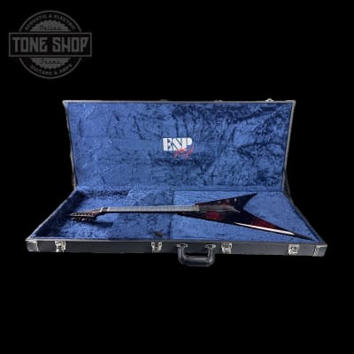 ESP USA V-II NT Blood Splatter w/case image 11