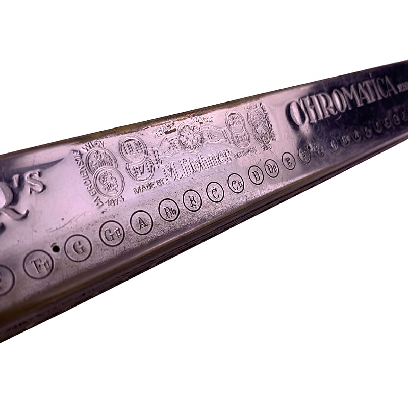 希少　M-Hohner's Chromatica No.263 36cm Hohner Chromatica No. 263 w/ Box Chrome | Reverb