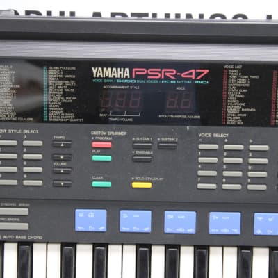 Piano keyboard Yamaha PSR-47 | eBay