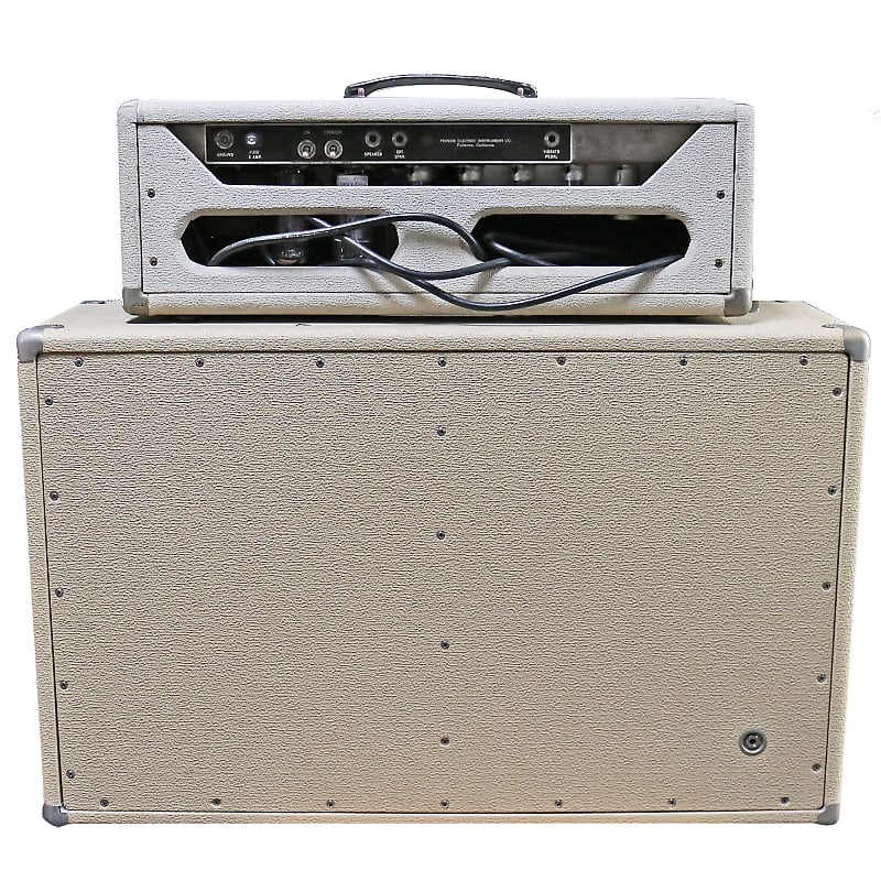 Fender Bandmaster 6G7-A 40-Watt 2x12" Piggyback Guitar Amp 1962 - 1963 image 2